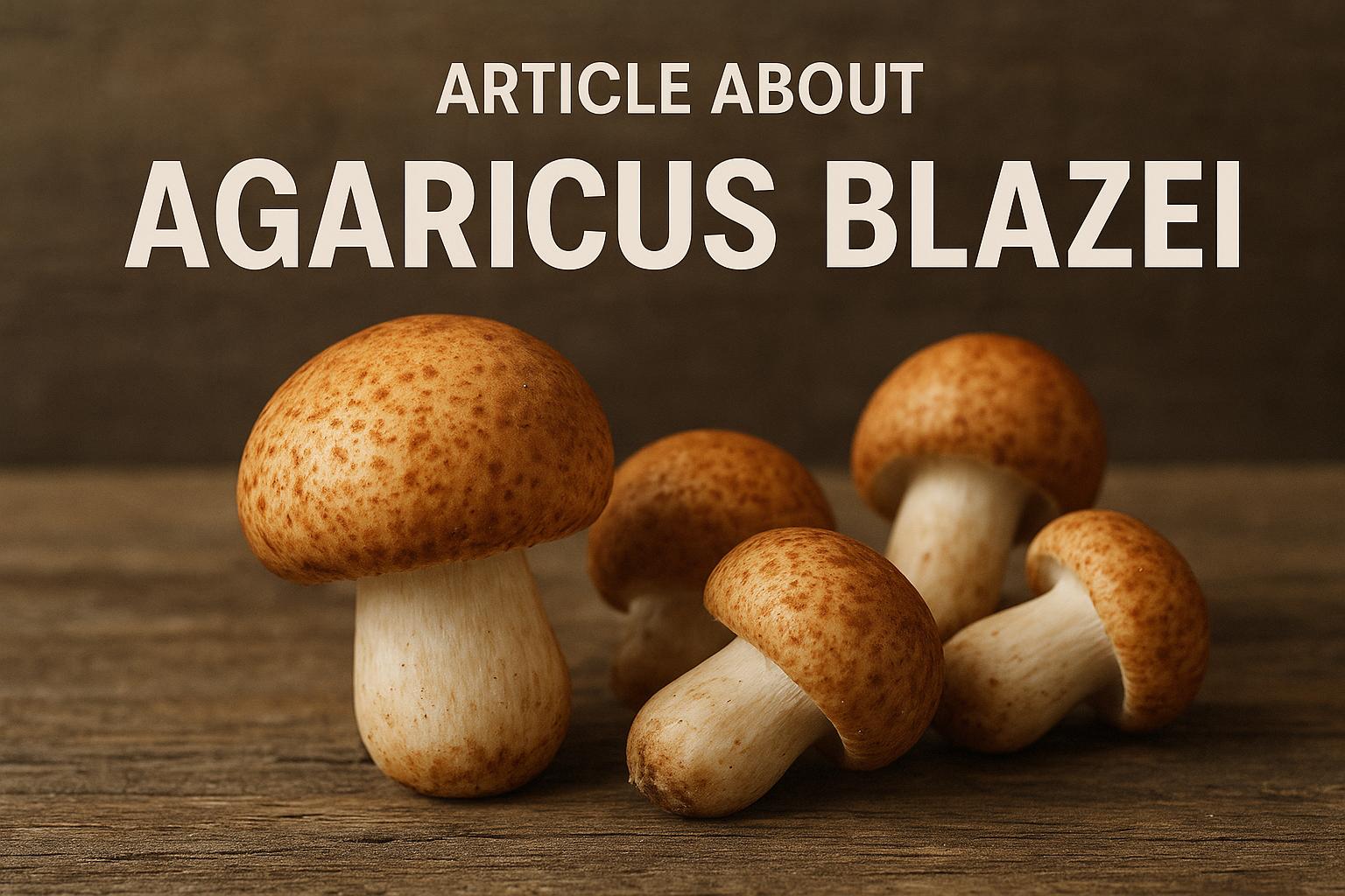 Agaricus Blazei