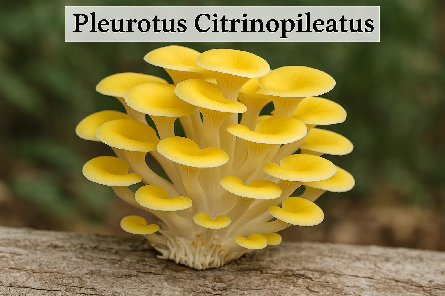 Pleurotus Citrinopileatus