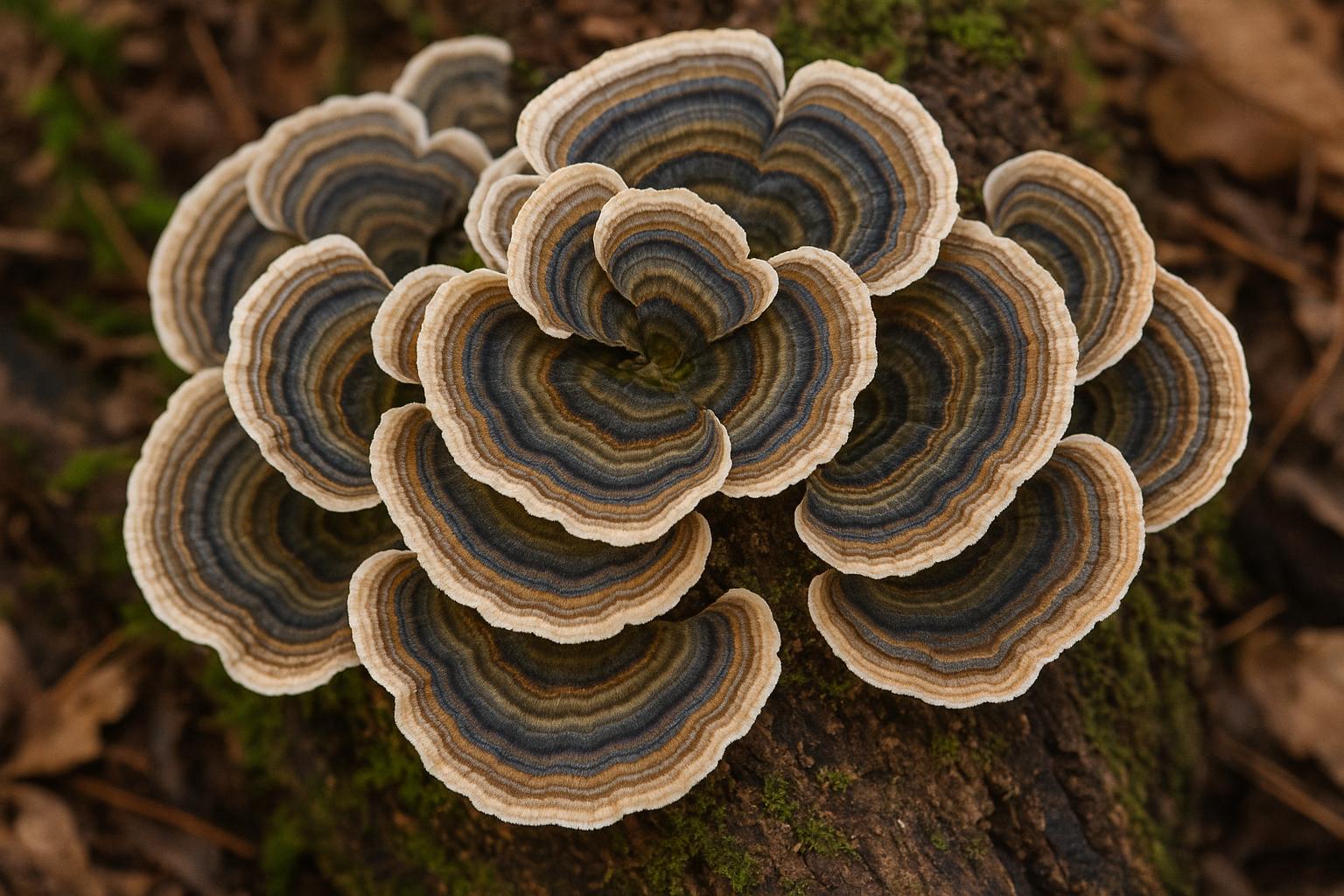 Trametes Versicolor (Turkey Tail)